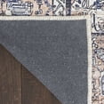 thumbnail image 3 of Nourison Brilliance Machine Washable 2' x 4' Ivory Blue Vintage Indoor Rug, 3 of 7