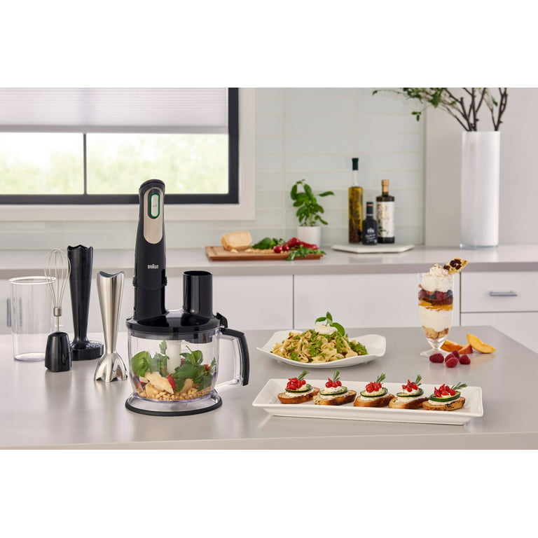 Braun MultiQuick 7 Smart-Speed Hand Blender with 6-Cup Food