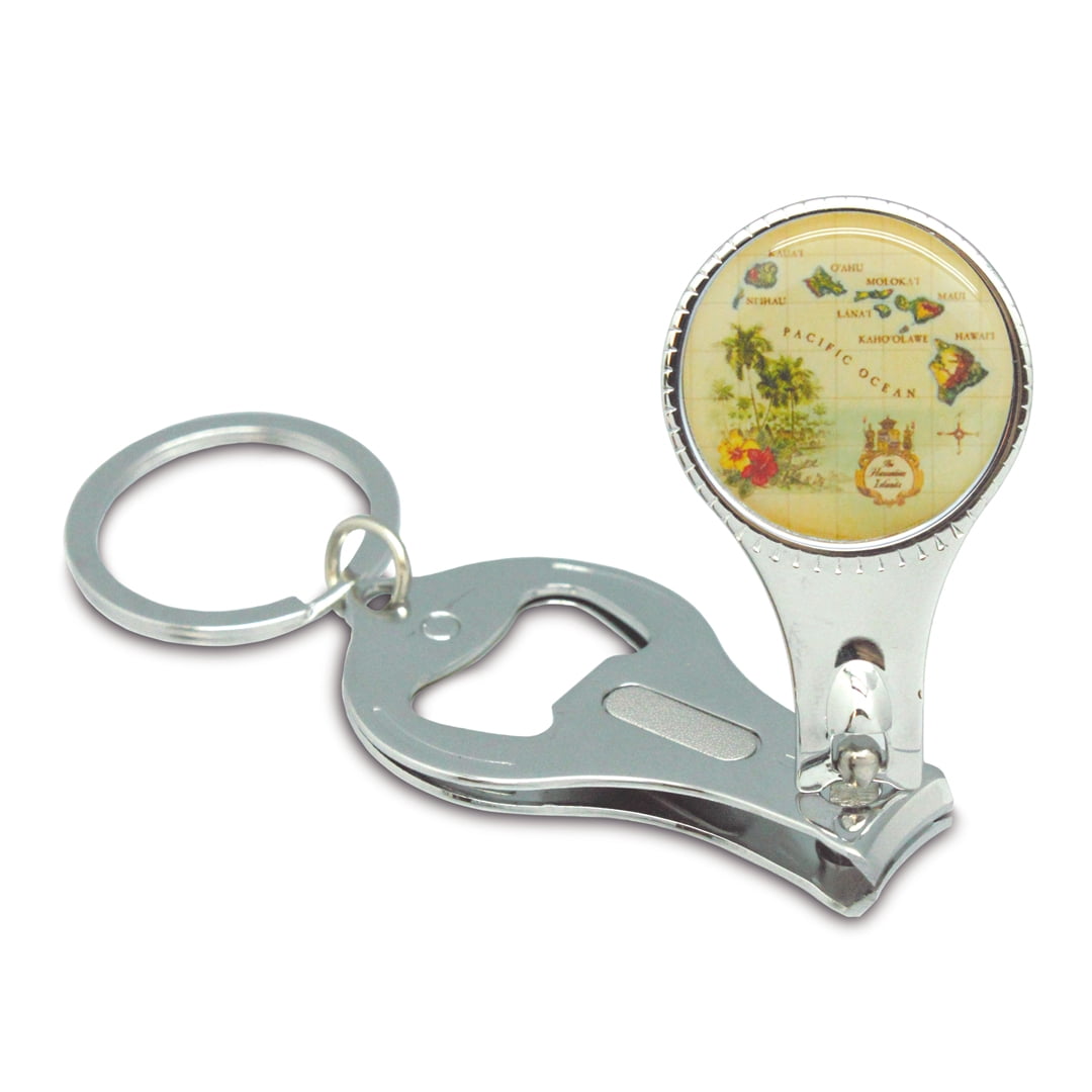Island Heritage Nail Clipper Keychain Islands of Hawaii