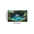 thumbnail image 3 of TIELUTT 3D Velvet Bath Mat Super Absorbent Non Floor Rug for Living Room Kitchen Entrance Big Rugs Room Carpets Fuzzy Carpets Knitted Throw Blanket through Blankets, 3 of 6