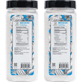 thumbnail image 3 of Soeos White Sea Salt, Coarse Grain, 20 oz (1.25 lbs), 2 Pack, Total Weight of 40 oz (2.50 lbs), 3 of 9