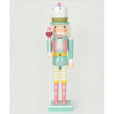 Christmas Nutcracker Decoration Wooden Nutcracker Ornament Soldier Decor Nutcracker Figure