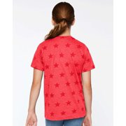 Code Five Youth Star Print Tee