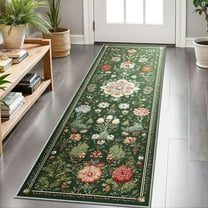 Hallway Runner Rug 2'x6' Washable Area Rugs Non Slip Laundry Rug Runner Floor Carpet Runners for Hallways Entryway Laundry Room Kitchen