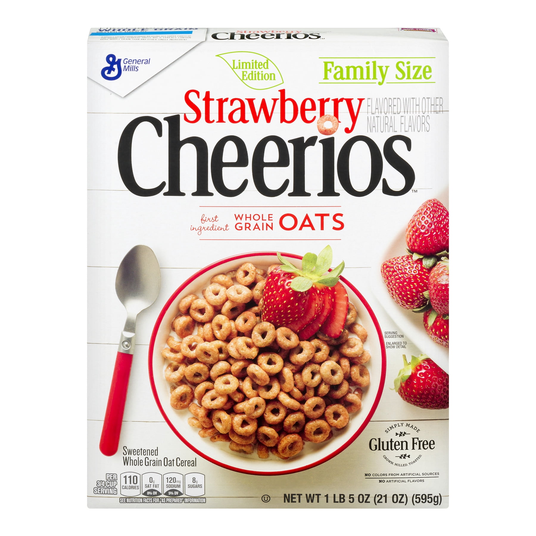 Cheerios™ Limited Edition Strawberry Cheerios Cereal 21 oz. Box Walmart Inventory Checker