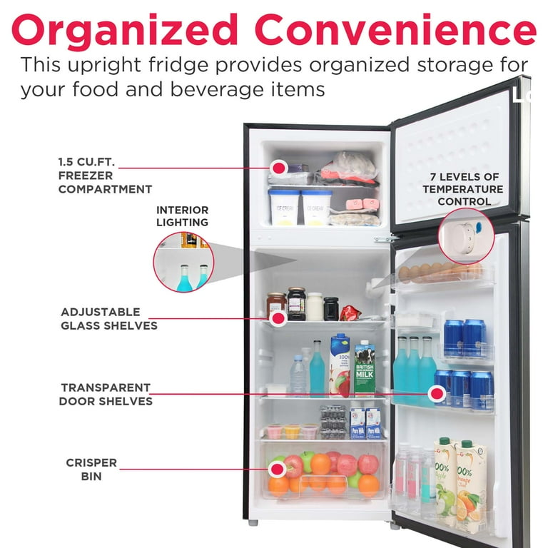 Frigidaire 7.5 Cu. ft. Refrigerator, Platinum Series, Stainless Look (EFR780-6COM)