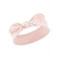 thumbnail image 3 of Hudson Baby Infant Girl Cotton and Synthetic Headbands, Velvet Knot, 0-24 Months, 3 of 7