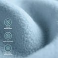 thumbnail image 5 of Bare Home Polar Fleece Bed Blanket - Lightweight - Premium Fleece - Throw, Light Blue, 5 of 10