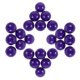 thumbnail image 1 of Balls Raffle Balls Prize Draws Vending Machine Container Participants Purple 4cm 50Pcs, 1 of 4