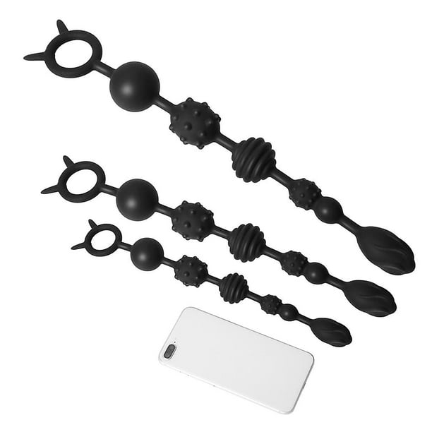 S Anales Entrenador Anales Plug Anales Cadena Estimulación de Próstata  Masajeador Anales Juguete
