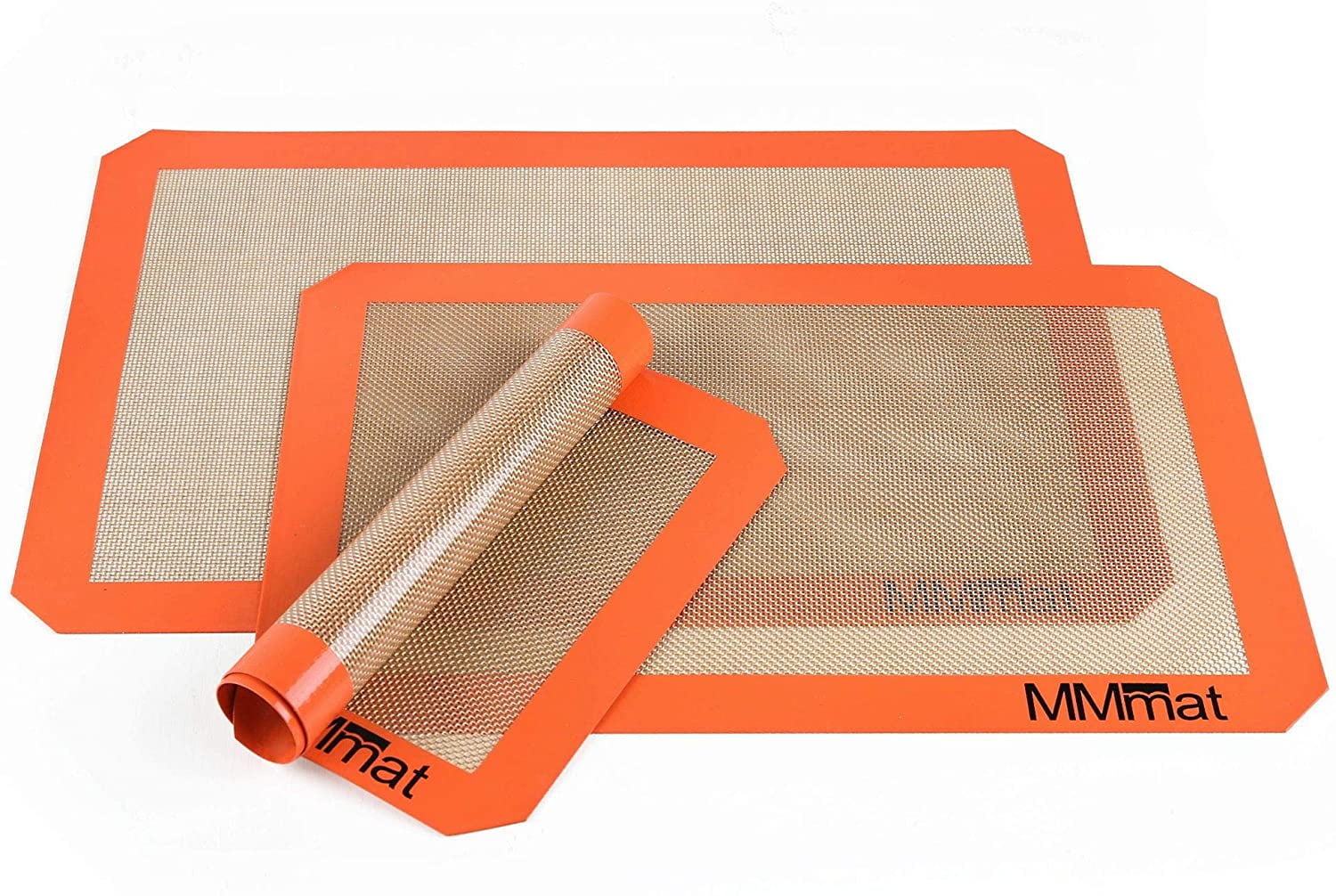 MMmat Silicone Baking Mats - Best German Silicone - Macaron Baking Mat, Set of 3