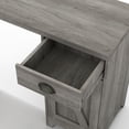 thumbnail image 7 of 24/7 Shop At Home Elk Wood L-Shape Desk with 1-Drawer, Gray Oak, 7 of 7