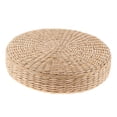thumbnail image 3 of Cojín redondo para el suelo, asiento para adultos, cojín de meditación para yoga, sala de estar, tatami, chimenea, suelo al aire libre 40cmx6cm, 3 of 8