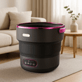 thumbnail image 1 of Mini Portable Washing Machine & Dryer, 13l Folding Compact Washer with 3 Cleaning Modes, Collapsible Automatic Small Laundry Machine for RV, Dorm, Travel, Camping, Apartment, 1 of 6