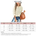 thumbnail image 3 of Femmes Pull Pull, Pull Femmes Mode en Vrac Pull Pull Femmes Pull en Tricot Haut de la Ligne, 3 of 5