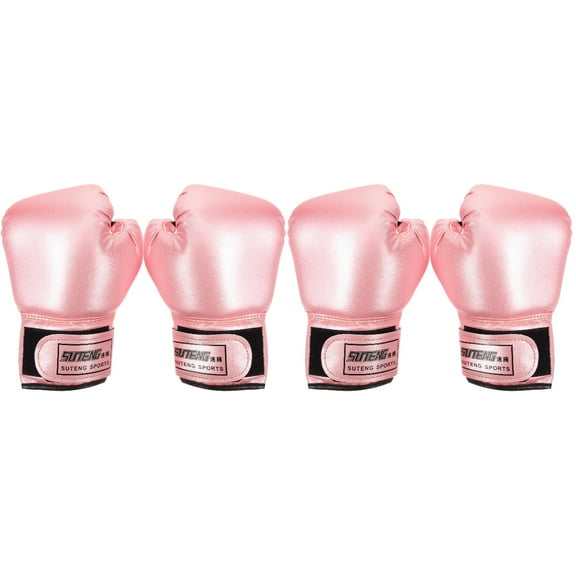 2 Pairs Girls Waterproof Gloves Children's Boxing