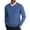 Denim Blue, variant on COOFANDY Men's V Neck Dress Sweater Slim Fit Business Casual Dressy Sweater Shirts Long Sleeve Soft Basic Pullover Sweater