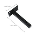 Floating Shelves Bracket Stainless Steel Bracket Floating Shelves
