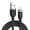 Black-1.5m, variant on Braided USB To Type C Charging Cable With Builts In Light And Intelligent Overcharge Protections Technology