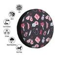 thumbnail image 4 of Gukieu Breast Cancer Awareness1 Print Car Tire Cover, Adjustable Waterproof and Dustproof Tire Protection Cover, Suitable for SUV, Truck, Van-16 inch, 4 of 6