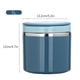 thumbnail image 3 of Teissuly Hot Container With Handle, 1000ml Stainless Steel Food Heating Container, Food Container, Keep Warm Container, Breakfast Cup, Soup Bowl Teissuly WER202311273181, 3 of 8