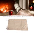 thumbnail image 3 of Fast Heating Electric Heat Pad, USB Foot Heating Pad Lightweight Portable Heat Pad for Leg Hand Knee, Made of Comfortable Cotton Fabric, Relieve Cold Feet, 3 of 7