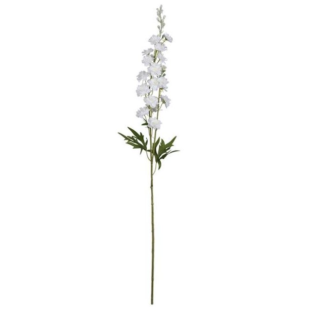 Vickerman FR190411 33.5 in. White Wild Lupine Flower Spray