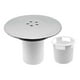 thumbnail image 1 of Shower Trap Cover, Shower Plug Hole Cover 90mm/115mm Plug Drain Replacement Hole Chrome Plated Fini8700521949773, 1 of 5