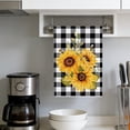thumbnail image 1 of Toallas de cocina con estampado de girasoles | Toallas de cocina y de mano de 59 x 40 cm | Altamente absorbentes y secantes para cocinar, hornear y decorar en días festivos, 1 of 6