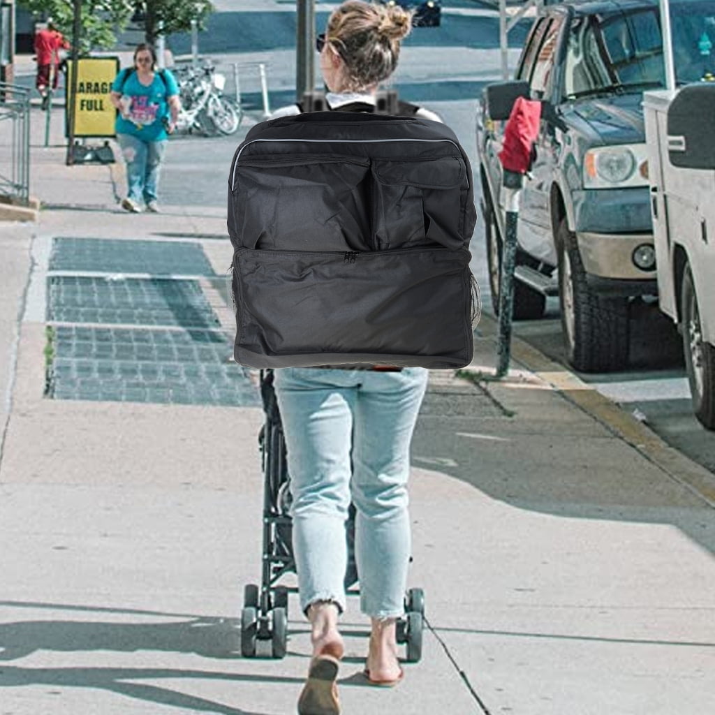 Practical Baby Strollers Storage Hand Bag Travel Carry Case For Everyday Out