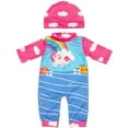 thumbnail image 2 of Cloud Nuicorn Jumpsuits for 14 - 16 Inches Baby Dolls, Rose Red Baby Doll Kawaii Clothing, 2 of 3