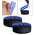 thumbnail image 2 of 2x EVA PU suave cinta para manillar de bicicleta de carretera cómodas envolturas de mango antideslizantes Azul, 2 of 9