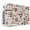 Khaki, variant on Dog Paw Indoor Air Conditioner Cover, Double Insulated AC Covers for Inside, Vintage Farmhouse Dog Bones Love Heart Waterproof Window Air Conditioner Covers with Elastic Straps 17"Lx13"Wx3.5"D