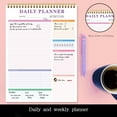 Racsoh Daily to Do Notepads, Task Checklist planner, Time Management