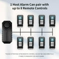 thumbnail image 6 of Greencycle Bike Alarm,Mobility Scooter Alarm Anti Theft,Alarm Mobility Scooter,Motor Bike Alarm,Alarm for Bike,IP65 Waterproof,SOS Function,for Electric Bicycles,Mobility Scooters,Scooter,7PK, 6 of 6