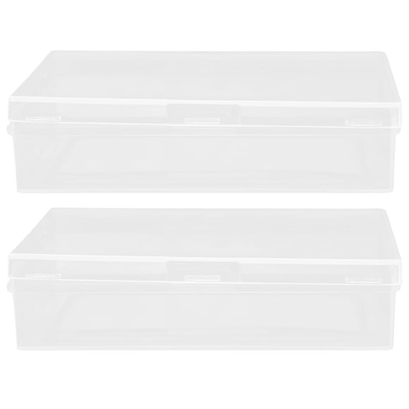 HLONK 2pcs Playing Card Case Playing Card Box Playing Card Storage Box Small Card Deck Holder