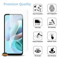 thumbnail image 4 of Xpression Screen Protector Tempered Glass for Motorola Moto G50 5G (2021) Case Friendly, 9H Hardness, 3D Touch Accuracy, Anti Scratch, Bubble Free [ Clear ], 4 of 8