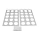 thumbnail image 2 of Juego de 2 soportes para cápsulas de café con encimera plana, soporte acrílico para cápsulas de café, bandeja de almacenamiento para cápsulas de café YX037, 15 ranuras, 2 of 5