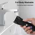 thumbnail image 3 of Tondeuse Électrique pour Hommes Sans Fil Rechargeable, Machine de Coupe des Poils du Corps Entier, Usage Domestique, Lavable, 3 of 8
