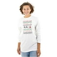 thumbnail image 3 of Ugly Christmas Tinsel in a Tangle Plus Size Long Sleeve Graphic Tee Shirt Brisco Brands 2X, 3 of 5