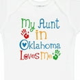 thumbnail image 4 of Inktastic My Aunt in Oklahoma Loves Me Boys or Girls Baby Bodysuit, 4 of 5