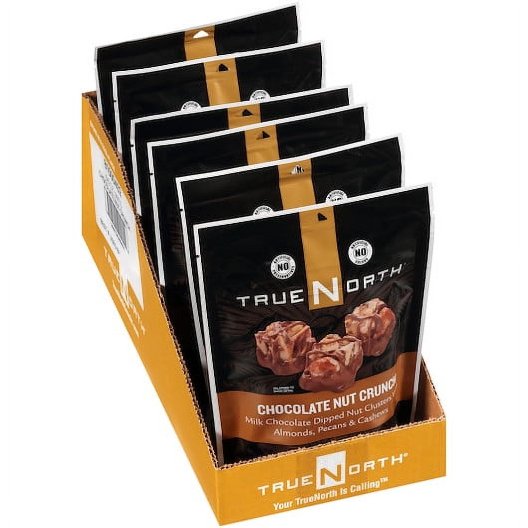 True North Chocolate Nut Crunch Pouch, 5 Ounces, 6 per case