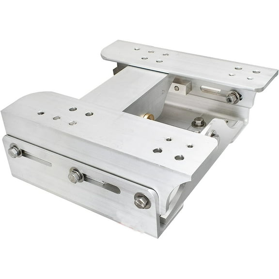 EPOTOOR Jack Plate Adjustable 4" Outboard Boat Jack Plate Fits JPL4400