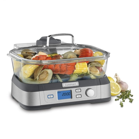 Restored CookFresh Digital Glass Steamer (Refurbished)