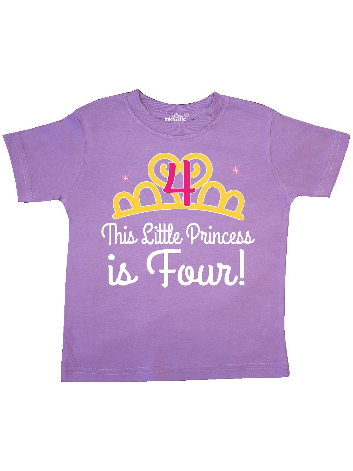 princess 4th birthday clothing