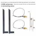 thumbnail image 4 of Adecuado para adaptador de tarjeta de red inalámbrica NGFF M2 de generación IPEX4 a puente de cable SMA de antena externa de 8DB, 4 of 6