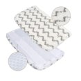 thumbnail image 3 of 4Pcs Steam Mop Pads, Washable Microfiber Cleaning Steamer Replacement Pads For Steam Pocket Mop Hard Floor Cleaner, 3 of 8