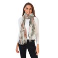 thumbnail image 2 of FORMRS Womens Scarf Winter Soft Long Big Warm Shawls Wrap Tassel Scarves, Red Mountain Pattern, 2 of 9