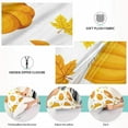 thumbnail image 4 of Coolnut Thanksgiving Pumpkin Maple Leave Zipped Velvet Pillowcases 20x30 in, Soft and Cozy Decor Giftsative Plush Pillow Case with Hidden Zipper for Bedroom, Sofa, Couch723, 4 of 7