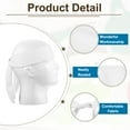 thumbnail image 3 of Uxcell Head Ties Headband Ninja Karate Headband Adjustable Sports Tie Back White, 3 Pack, 3 of 7